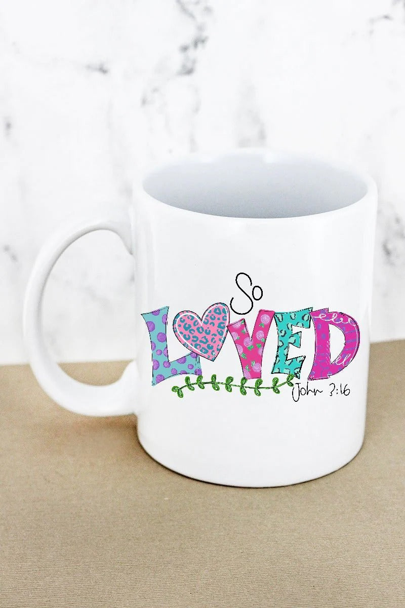 So Loved Coffee Mug All Joy Gift Co.