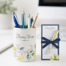 Load image into Gallery viewer, Rejoice Always Desk Set