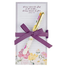 Load image into Gallery viewer, Draw Near to God Notepad &amp; Pen Gift Set – James 4:8