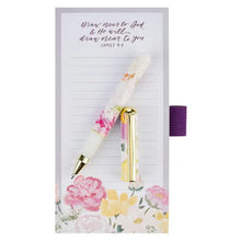 Load image into Gallery viewer, Draw Near to God Notepad &amp; Pen Gift Set – James 4:8