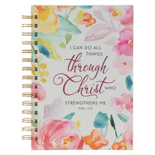 Load image into Gallery viewer, All Things Through Christ Journal &amp; Pen Set