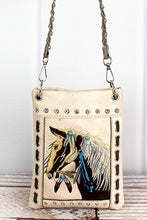 Load image into Gallery viewer, Embroidered Horse Petite Crossbody