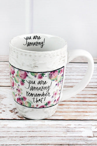 You Are Amazing Ceramic Mug