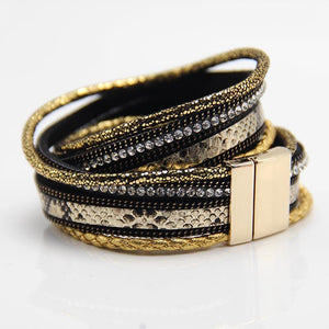 Golden Multi-Layer Bracelet