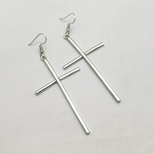 Load image into Gallery viewer, Classic Cross Earrings