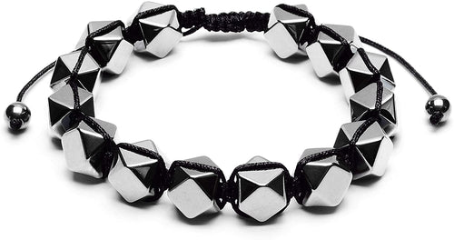 Men's Geometric Stone Bracelet