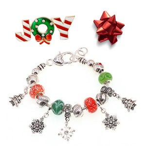 Christmas Joy Pin & Bracelet