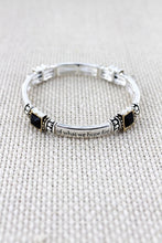 Load image into Gallery viewer, Hebrews Gem Bracelet Black Stones