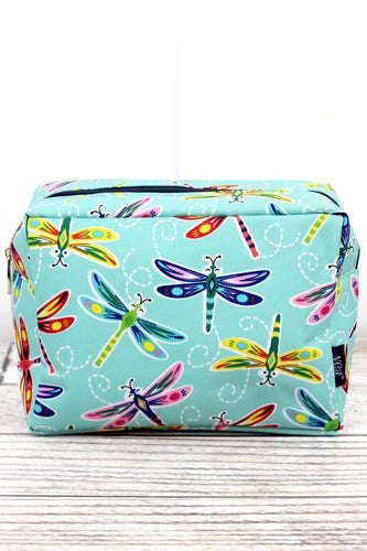 Blue Dragonfly Cosmetic Case
