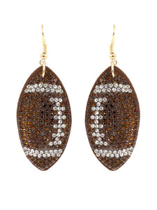 Fab Football Earrings