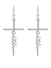 Load image into Gallery viewer, Great Faith Cross Earrings