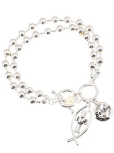 Load image into Gallery viewer, Believe Ball Chain Bracelet