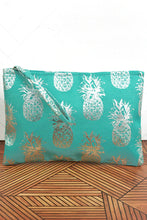 Load image into Gallery viewer, Pineapple Party Wristlet